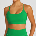 sling beautiful back yoga wear bubble wrap push-up running outdoor sports fitness tops sports bra sports bra for women