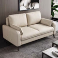 Small apartment sofa, modern minimalist bedroom, apartment rental, single sofa, office reception, three-seater small sofa
