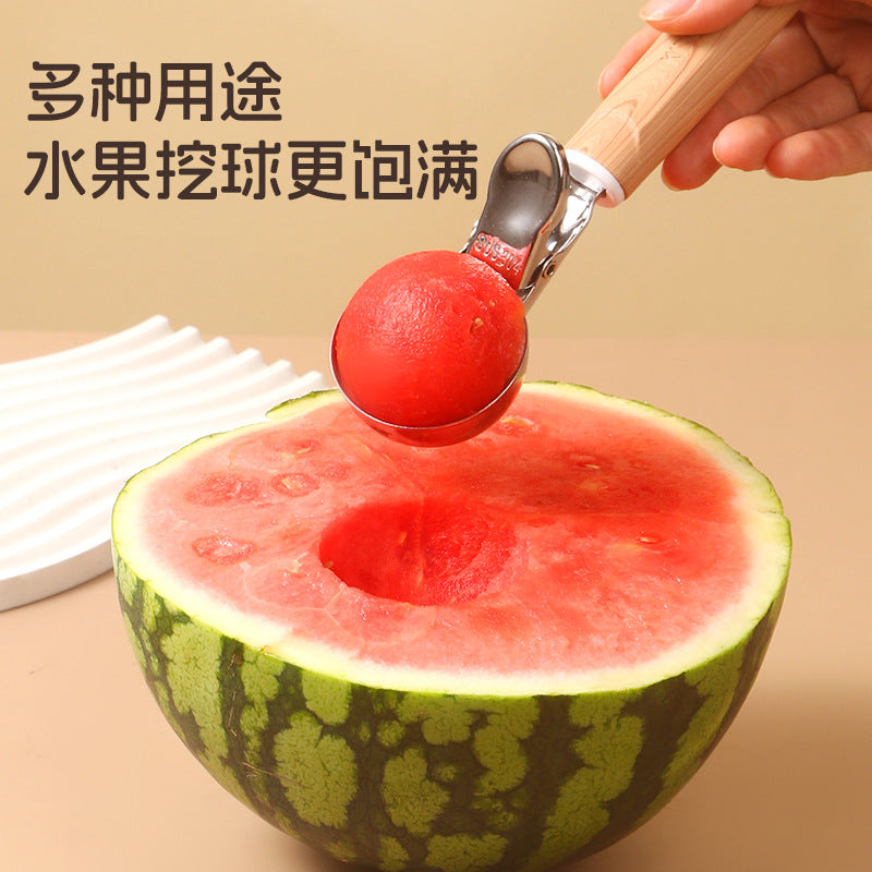 304 stainless steel pressing ice cream spoon ball digger ice cream spoon ice cream spoon digger ice cream cream digger ball spoon