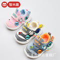 Kids' spring/autumn  collection: girls' breathable soft-soled baby shoes, boys' athletic shoes, and first walker shoes
