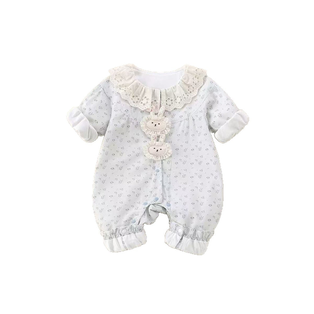 Spring autum clothes sweet baby onesie cute baby girl romper romper outwear spring and summer clothes outing romper