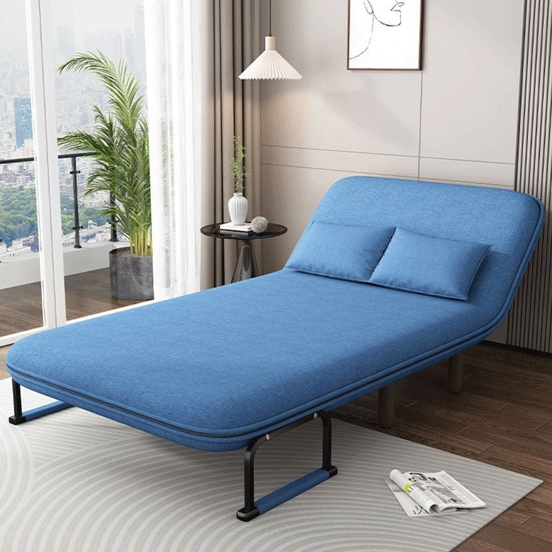 Folding chair folding bed sofa bed dual-purpose balcony living room small apartment folding chair multifunctional study folding chair linen