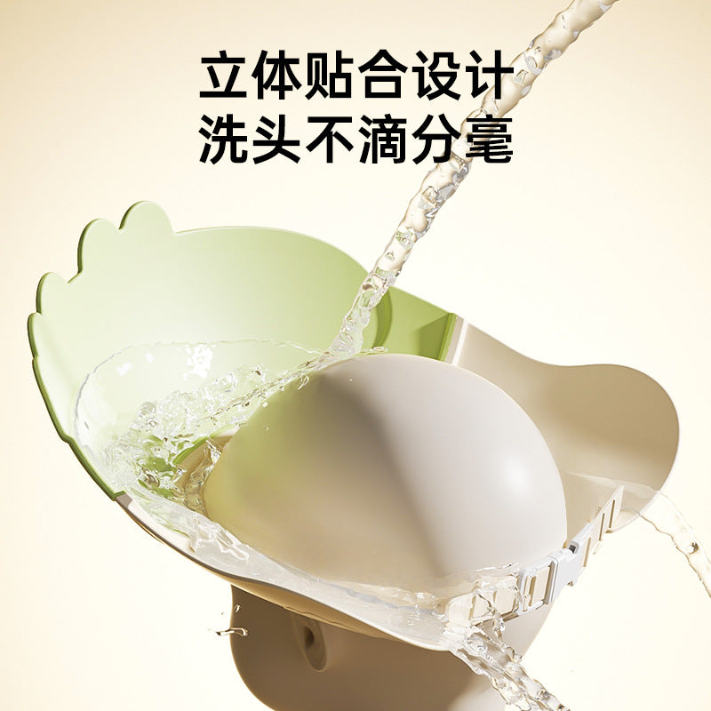 Kids' shampoo cap, baby waterproof bath visor, adjustable newborn infant hair washing cap, baby hair washing gadget