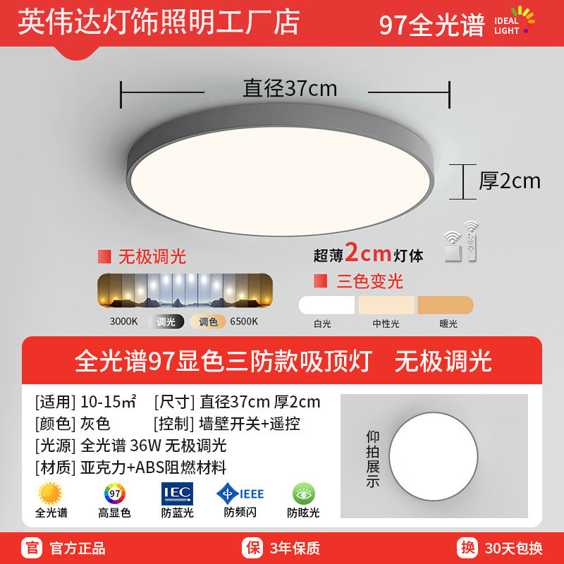 Macaron 1ed ceiling lamp kitchen balcony entrance door entrance lamp corridor aisle round modern casual lamp