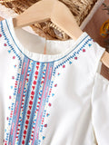 Clear! children's clothing girlexport cross-border spring and summer new floral dress printing holiday dress green warehouse style