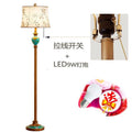 Coffee table american floor lamp living room bedroom master bedroom bedside table european floor lamp retro vertical bedside shelf