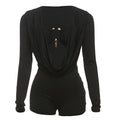 European and american style  spring/summer new arrivals: edgy streetwear sexy hot girl deep v low-cut solid color slim-fit jumpsuit