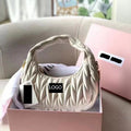 Fashion bag shoulder 2025 crossbody bag new arrival cloud pleated armpit classy crescent satchel bag