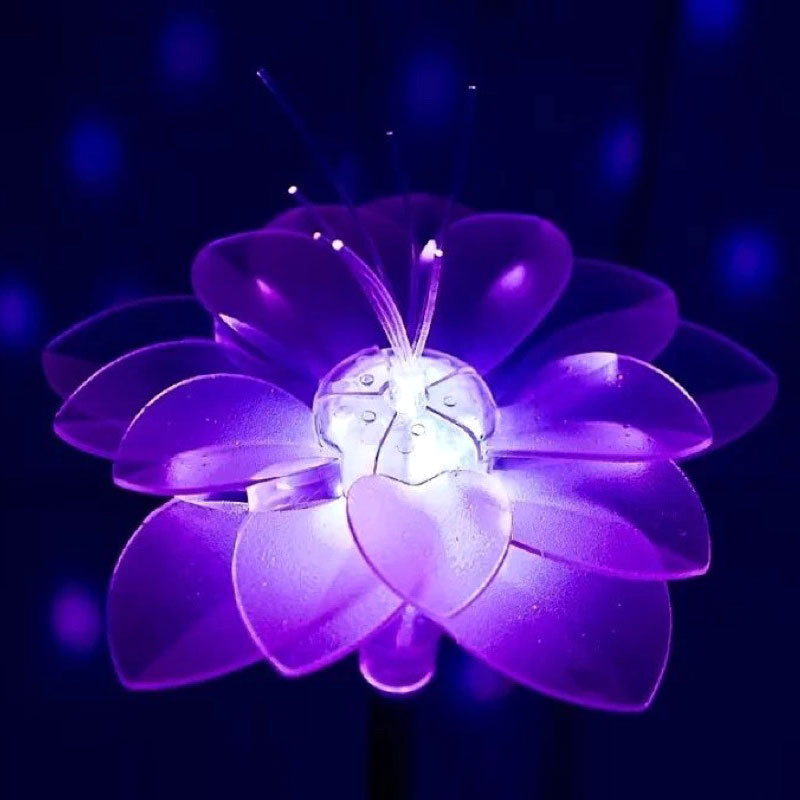 Tulip flower lamp led flower lamp eva simulation landscape light outdoor lawn green belt beauty lighting engineering decoration
