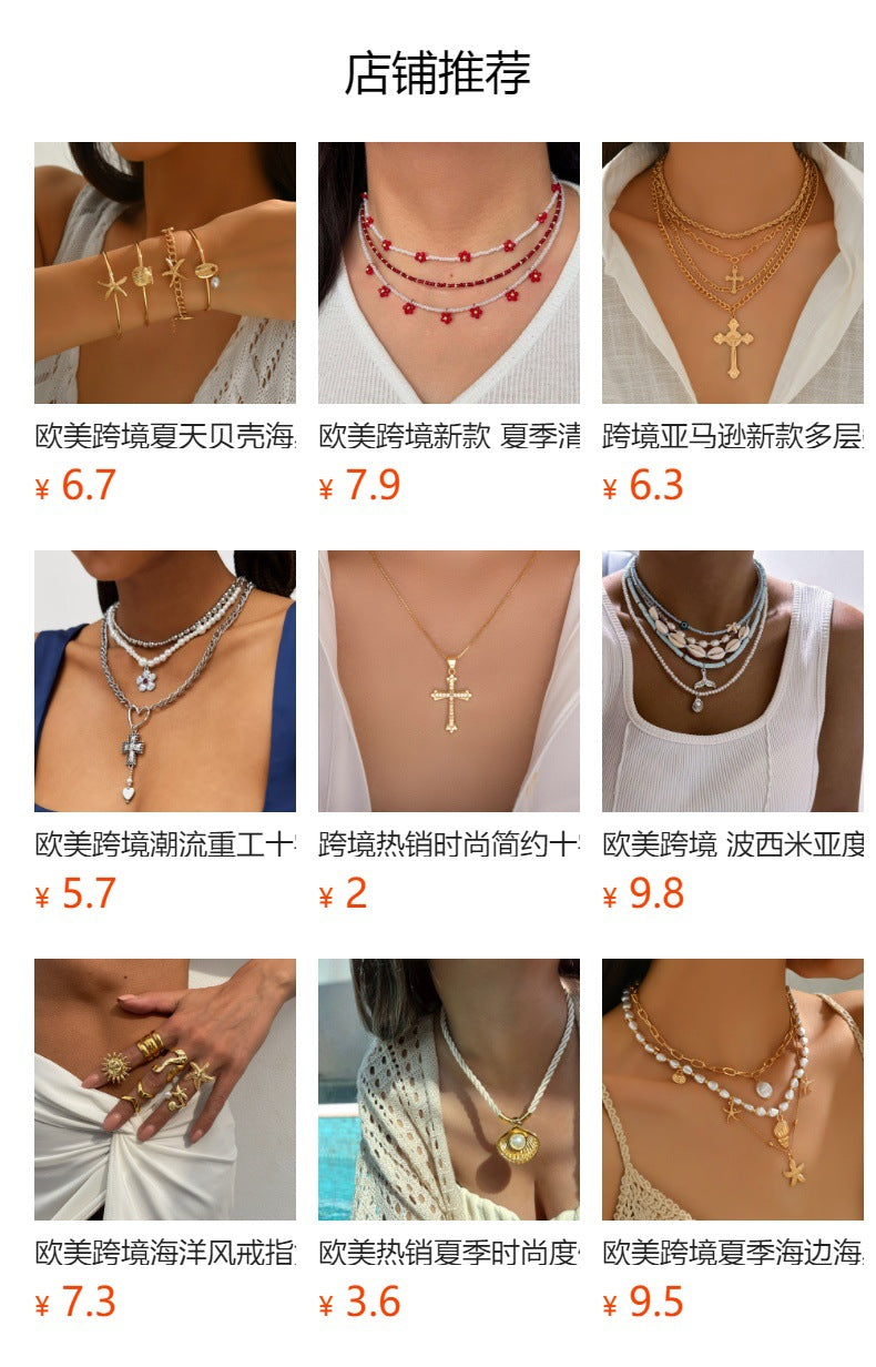 Snake necklace wholesale fashion cross-border autumn and wintersweater necklace women's banquet jewelry fashionstylish full diamond clavicle chain