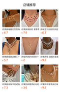 Snake necklace wholesale fashion cross-border autumn and wintersweater necklace women's banquet jewelry fashionstylish full diamond clavicle chain