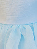 Export dressfashion puff sleeve tutu skirtbows princess skirt girl dress dress first birthday evening dress