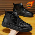 High-top men's shoes 2025winternew arrival non-slipthick sole cotton shoes fleece-linedheattech snow boots meneasiest for matchboots