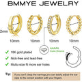 new arrival jewelry fashion exquisite zircon earrings small round ball normcore earrings cable stitch twisted circle earrings