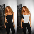 Sexy european and american style women's thin suspender low-cut sleeveless large backless jumpsuit hot girl sexy european and american