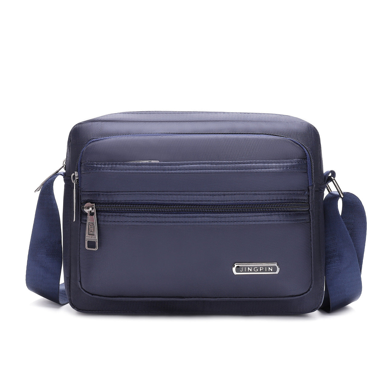 New casual shoulder bag, do business, collect money, messenger bag, men's and women's multi-layer cashier bag, casual large-capacity travel bag