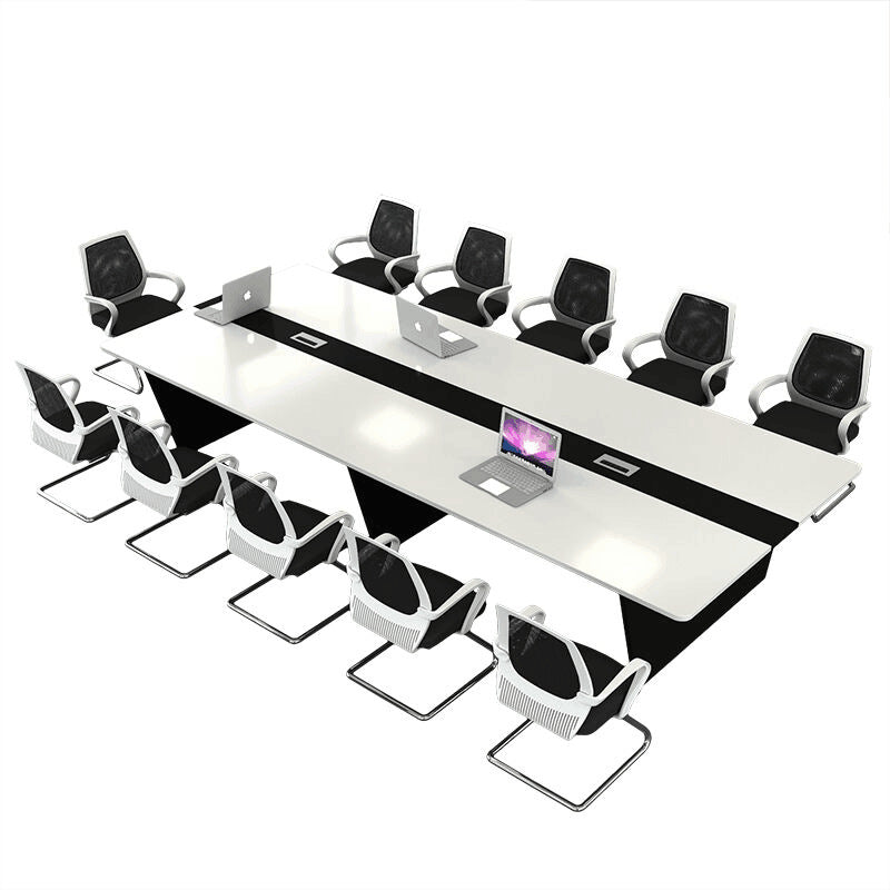 Conference room conference table long table simple modern training table strip table chair meeting large table combination