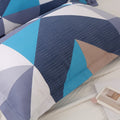 Pair of 100% cotton pillowcases - single size, perfect for home, dorm, or student use - simple print design - wholesale direct from factory