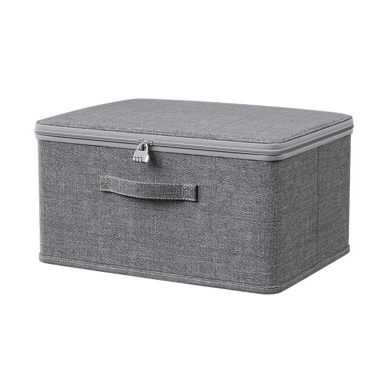 Storage box with lid Organizing box Household flip large thickened folding storage box Wardrobe for clothes storage