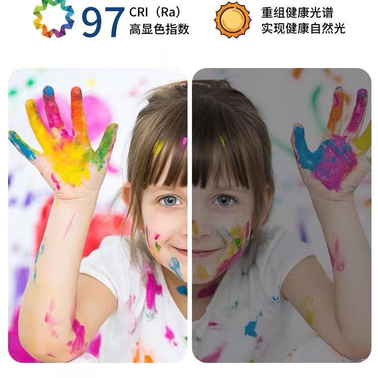 Zhongshan Lighting Living Room Light Modern Simple Atmospheric Main Light Full Spectrum Eye Protection Ultra-thin LED Ceiling Light Whole House