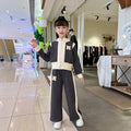 Girls' spring outfit set - loose fit, trendy & stylish  new collection - casual two-piece set for spring/autumn