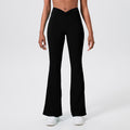 Dopamine-boosting slimming & skin-friendly activewear: high-waisted, butt-lifting, stretchy peach-lift wide-leg yoga pants with a premium feel