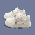 Girls' athletic shoes - new  spring/autumn/summer breathable mesh sneakers, white shoes, skate shoes, kids' shoes for mid-to-large children