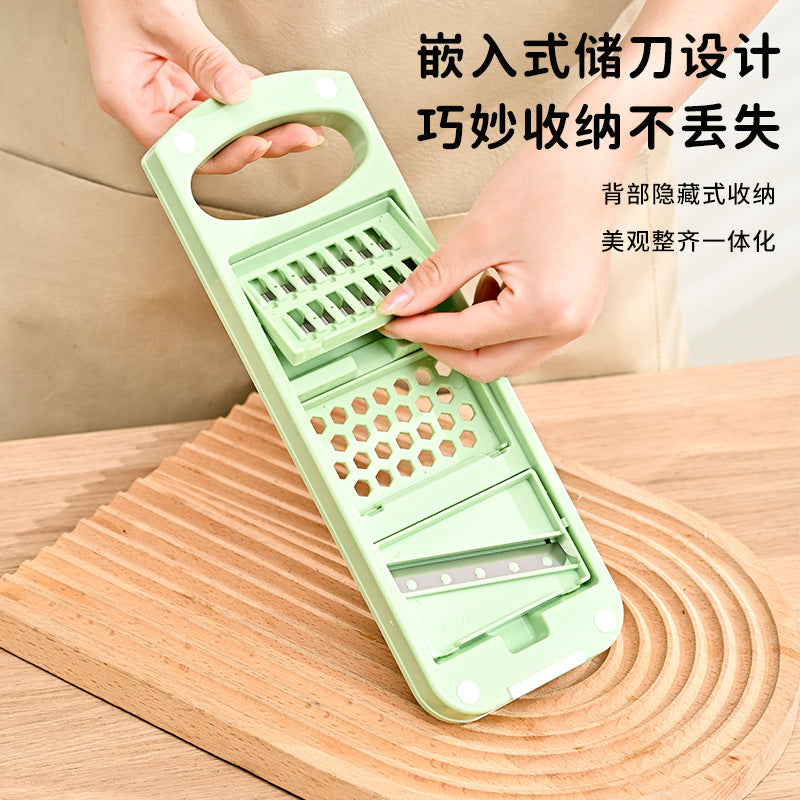 Kitchen for home potato shredding and cucumber handy gadget stainless steel grater multifunctional vegetable cutter slicer shredder