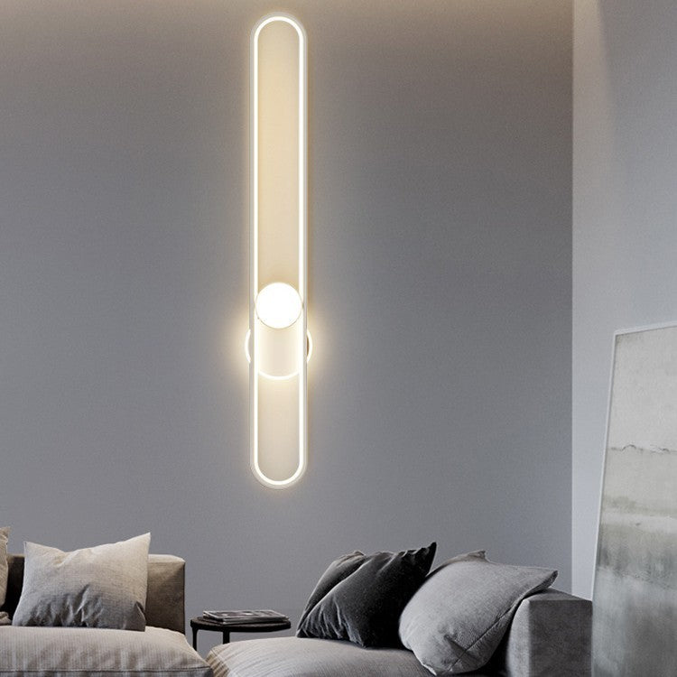 Modern simple and minimalist long wall lighting creative new corridor aisle light atmosphere household entrance entrance lighting
