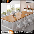 Conference table workstation office negotiation table bench desk office chair combination modern rectangular table business