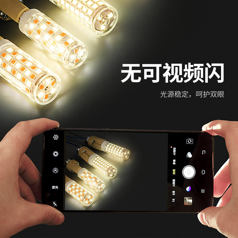Led g4 bulb - super bright pin-in-pin led light source - small light bulb g9 crystal lamp corn bulb 220v