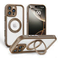 Suitable for iphone16 two-in-one magnetic holder mobile phone case 360 degree apple 15 rotating holder pc fulcrum case