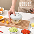 Garlic masher manual garlic puller kitchen multifunctional garlic masher ginger garlic meat mashed food meat grinder vegetable cutter handy gadget