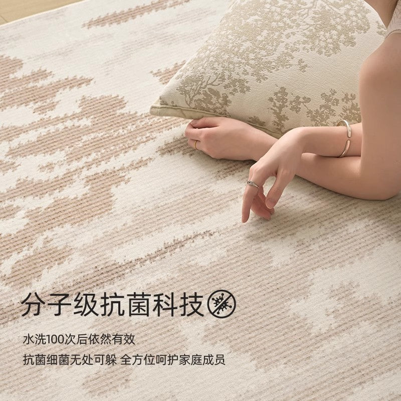 Distributed carpet living room bedroom  new style accessible luxury high-end modern simple bedside no-wash, wipeable and no maintenance