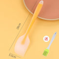 Large yellow comes with small brush