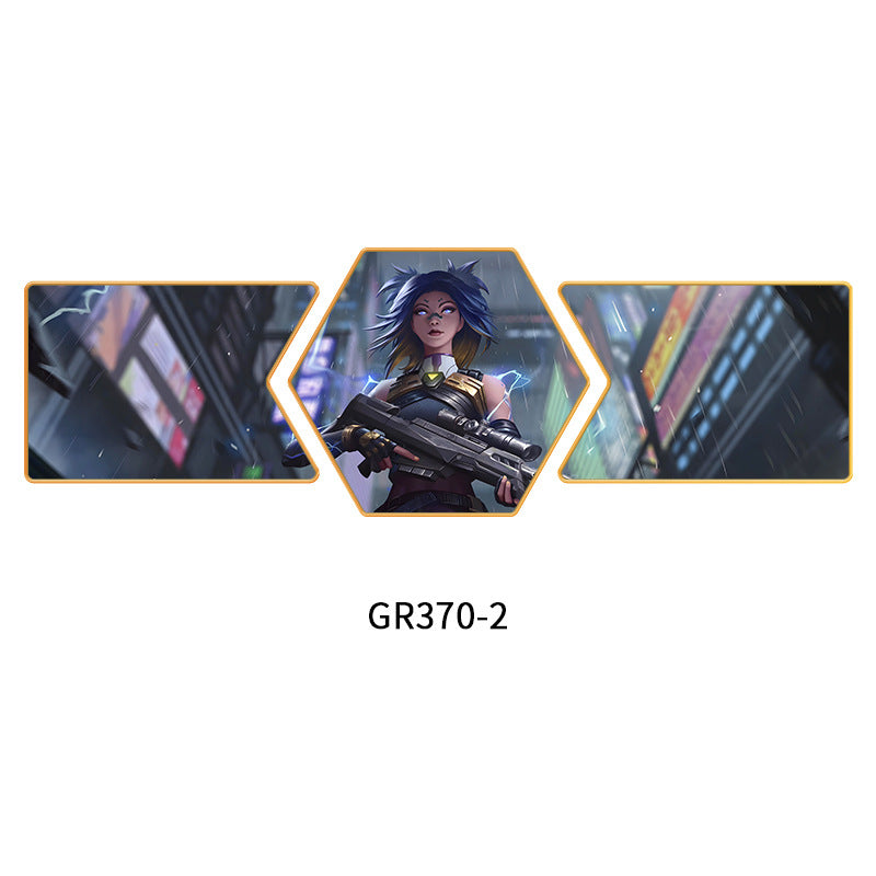 Fearless contract game decorative painting Internet cafe box aisle mural e-sports hotel background wall Valorante hanging painting