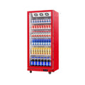 Commercial beverage cabinet air-cooled vertical transparent door intelligent temperature control supports display factory direct sales commercial refrigerator