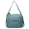 Preppy style versatile student bag 2025 autumn new arrival multifunctional shoulder & backpack minimalist commuter tote bag