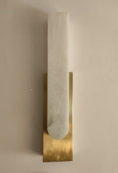 accessible luxury designer marble wall lamp bedside postmodern casual bedroom living room background atmosphere lamp