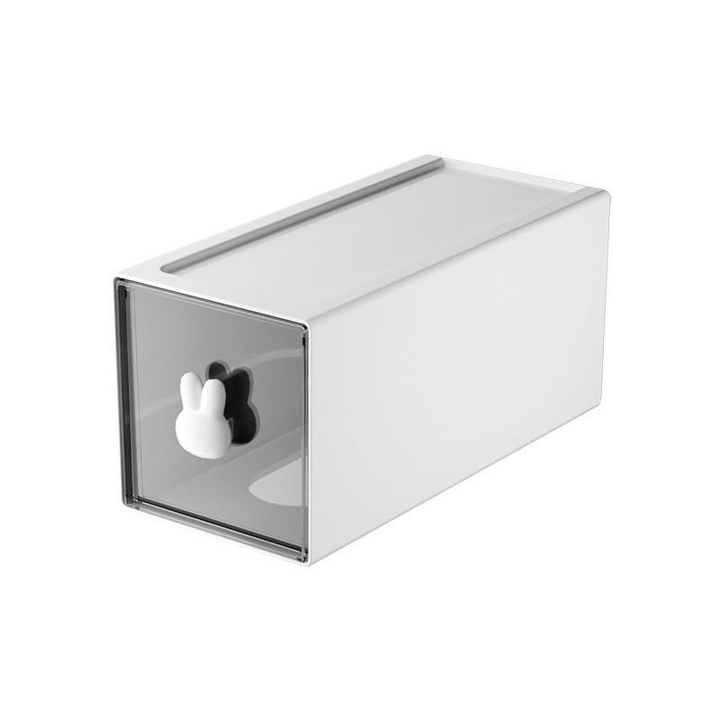 Liheng office desktop storage box, transparent small drawer storage cabinet, stationery and sundries sorting on students' desks