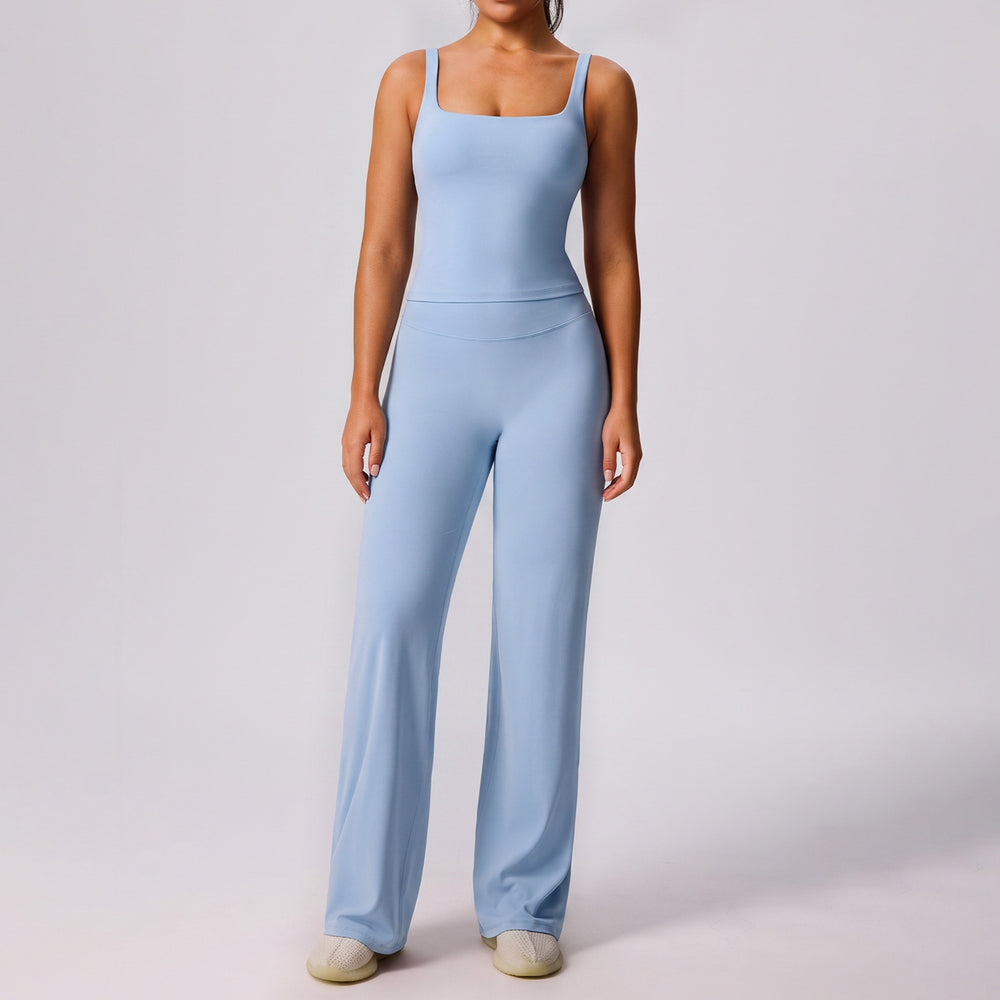 new arrival fitness clothing suit women's hip lifting slimming look sportswear two-piece setoutwear running yoga clothing suit
