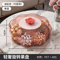 2026 new candy box fruit plate - trendy rotating fruit bowl for home, living room, coffee table, snack storage, and dried fruit display - perfect for chinese new year!