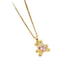 European and american style, full diamond bear necklace for women. copper plated with micro-paved cubic zirconia, cute and sweet style, titanium steel clavicle chain pendant
