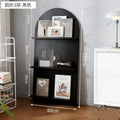 Magazine rack floor-standing storage rack wall-mounted book rack newspaper rack environmental-friendly multi-layer bookshelf medieval style reading bookshelf wood