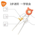 Children's chopstick training set - ages 2-6, two-section design, perfect for toddlers, home practice, and baby learning
