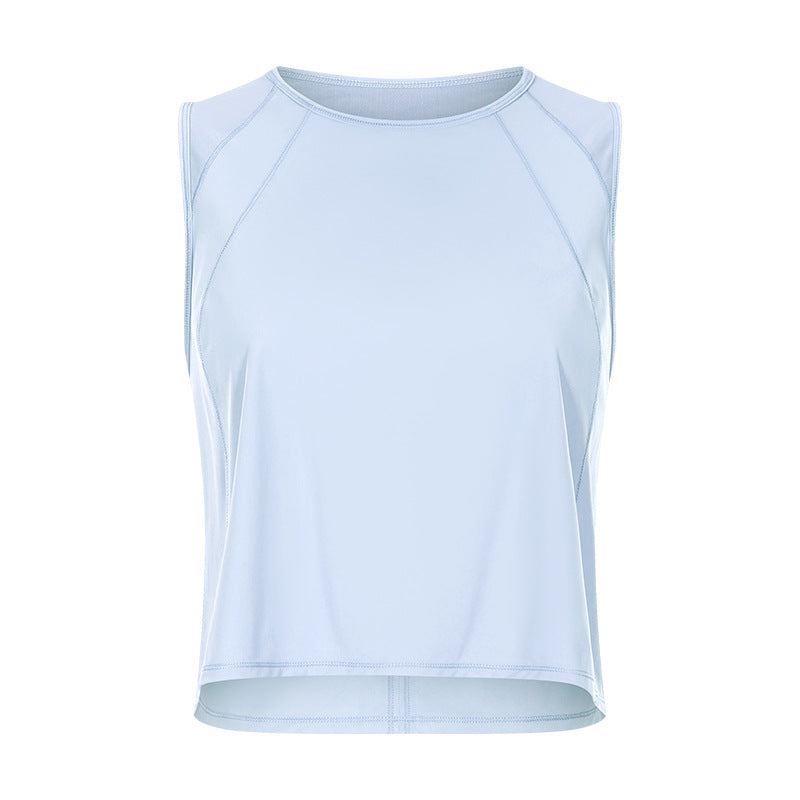 new sleeveless crop top - sexy cutout design, quick-dry, breathable, activewear & yoga top (dt050)