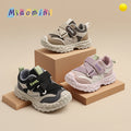 autumn new children's sports shoes mesh boys' running shoes non-slip soft sole girls' sneakers chunky sneakers