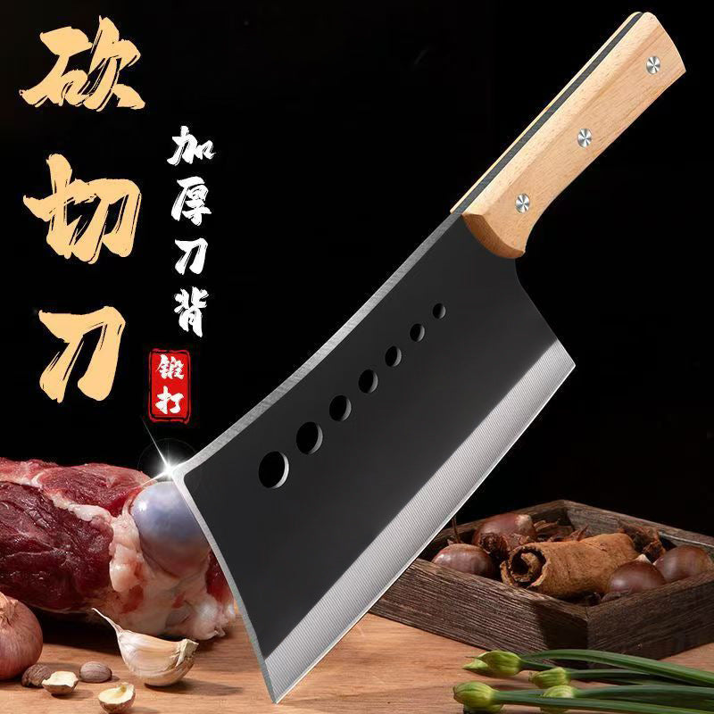 Household chopping bone knife thickened stainless steel chopping bone knife special knife for large bones sharp chef commercial factory wholesale
