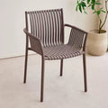 Scandinaviancasualfor home plastic thickened dining chair casual stackable chair milk tea shop balcony outdoor courtyard special chair