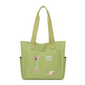 New fashion embroidered tote bag - women's large capacity versatile shoulder bag - trendy lightweight tote - mom bag